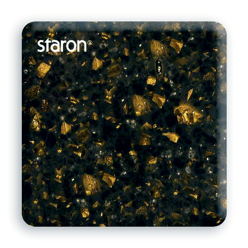 Искусственный камень Tempest gold leaf Samsung Staron Искусственный камень Tempest gold leaf Samsung Staron